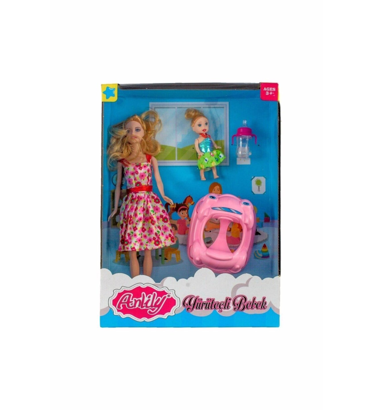 Anlily Bebek Ve Yürüteçli Bebek Seti 
